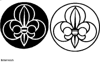A coloring page of logos worldwide